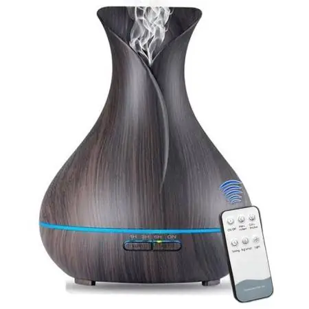 Humidificador Caoba 550ml Control Remoto Caoba