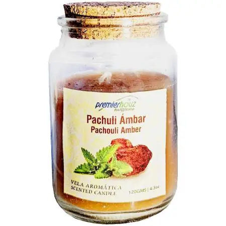 Vela Aromática Pachuli Ámbar 120gr