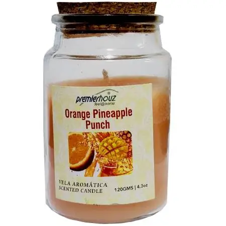 Vela Aromática Naranja Piña 120gr