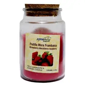 Vela Aromática Frutilla Mora Frambuesa 120gr