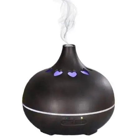 Humidificador Difusor 150ml Corazones Oscuro