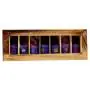 Set de Aceites 7 Chakras Caja de Madera