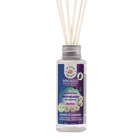 Ambientador Mikado Neutraliza Olor Especial Baños 100ml Jazmín y Lavanda