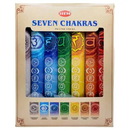 Pack Inciensos Siete Chakras - HEM