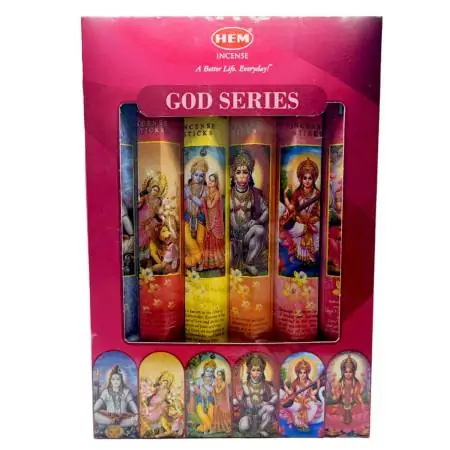 Pack Inciensos God Series - HEM