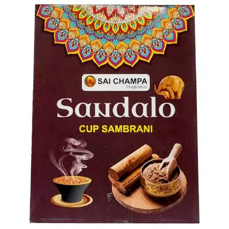 Copas de Incienso Sahumerio Sandalo - Sai Champa