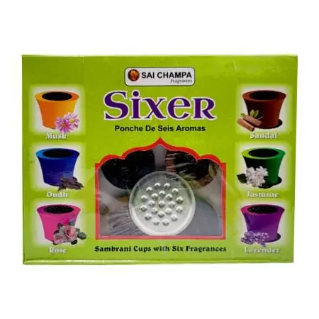 Copas de Incienso Sahumerio Surtido Sixer - Sai Champa