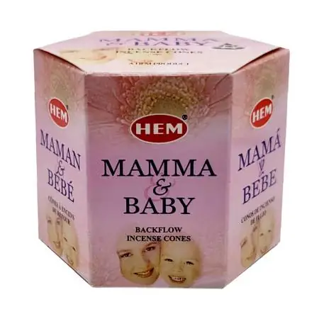 Conos de Incienso para Cascada Mamá y Bebe 40 unidades - HEM