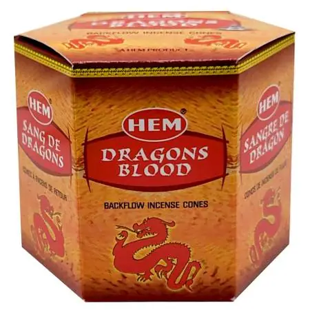 Conos de Incienso para Cascada Sange de Dragon 40 unidades - HEM