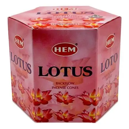 Conos de Incienso para Cascada Loto 40 unidades - HEM
