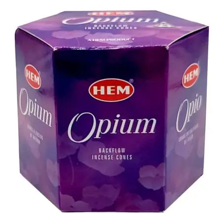 Conos de Incienso para Cascada Opio 40 unidades - HEM