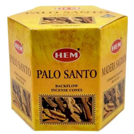 Conos de Incienso para Cascada Palo Santo 40 unidades - HEM