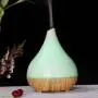 Humidificador Lampara Tipo Volcán Madera 400 ml