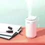 Difusor Humidificador USB Lata Rosa 260ml