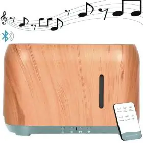 Humidificador Flame Grain 240ml Con Bluetooth y Control Remoto
