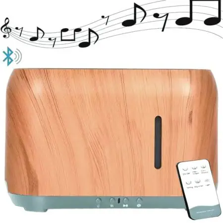 Humidificador Flame Grain 240ml Con Bluetooth y Control Remoto