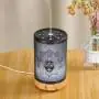 Humidificador Difusor Metálico - Diseño Budista