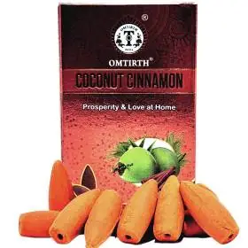 Incienso Para Cascada Coco Canela - Omtirth