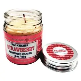 Vela Aromática Frutilla 24hrs - Nag Champa