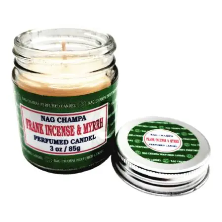 Vela Aromática Incienso y Mirra 24hrs - Nag Champa