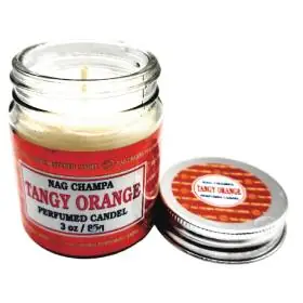 Vela Aromática Naranja 24hrs - Nag Champa
