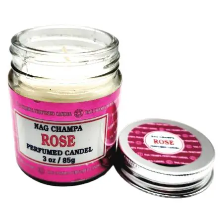 Vela Aromática Rosa 24hrs - Nag Champa