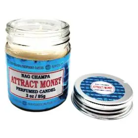 Vela Aromática Atrae Dinero 24hrs - Nag Champa