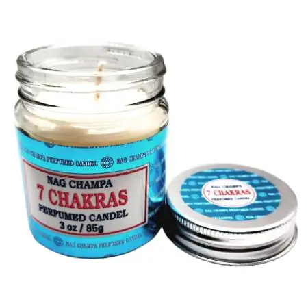 Vela Aromática 7 Chacras 24hrs - Nag Champa