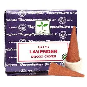 Conos de Incienso Lavanda - Satya