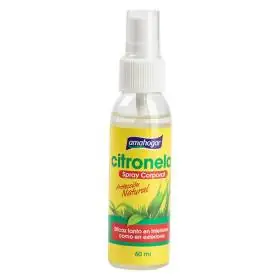 Repelente Corporal Citronela Natural Spray 60ml - Amahogar