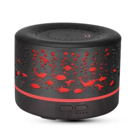 Humidificador Difusor Con Parlante Bluetooth Control Remoto