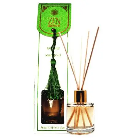Difusor de varillas Zen Aromas 50ml Jazmín y Caléndula