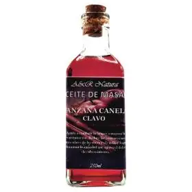 Aceite para Masajes Manzana, Canela y Clavo 250ml