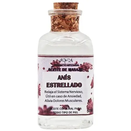 Aceite para Masajes Anís Estrellado 50ml