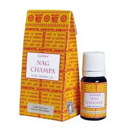 Aceite aromático Nag Champa - Goloka