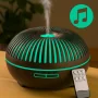 Humidificador Difusor Parlante Bluetooth y Control Remoto 300ml Dark