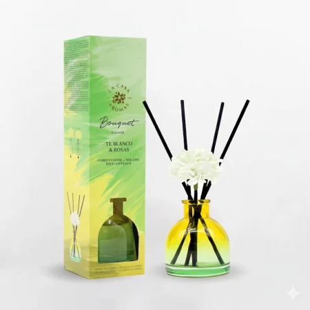 Mikado Bouquet Té Blanco y Rosas 40 ml