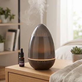 Humidificador Difusor 7 Luces Dark 120ml Usb