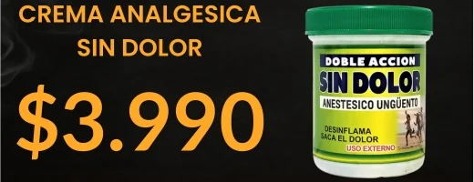 Crema Anestésica SinDolor 100gr